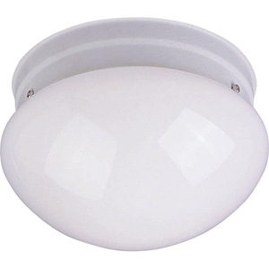 Essentials-1 Light Flush Mount in Early American style-12 Inches wide by 4 inches high - 1388863