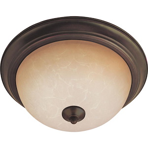 Flush Mount EE-Three Light Flush Mount in Contemporary style-15.5 Inches wide by 6 inches high - 1388770