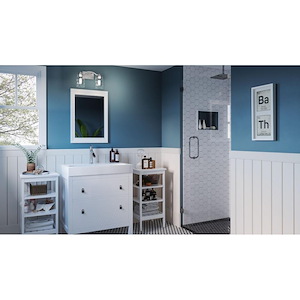 Welland Meadow - 2 Light Bathroom Light Fixture In Transitional Style-9 Inches Tall and 14 Inches Wide - 1246761
