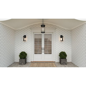 Farm Alley - 1 Light Outdoor Wall Lantern In Traditional Style-14 Inches Tall and 7 Inches Wide - 1287341