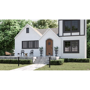 Farm Alley - 1 Light Outdoor Post Lantern In Traditional Style-19.5 Inches Tall and 8.75 Inches Wide - 1287483