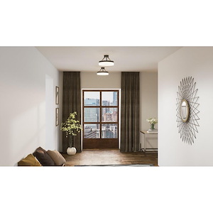 Lock Lea - 15.75 Inch 24W 1 LED Semi-Flush Mount - 1246067