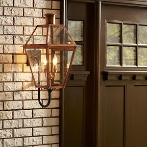 Tulliebelton Crescent - 4 Light Wall Lantern - 1245528