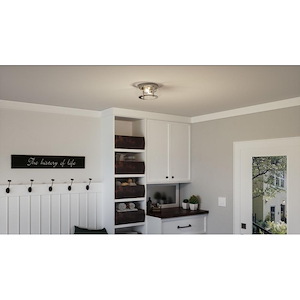 Albion Oval - 2 Light Flush Mount - 1246559