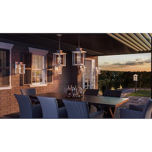 Eden Buildings 17 Inch Outdoor Wall Lantern Transitional Coastal Armour Approved for Wet Locations - 1245694