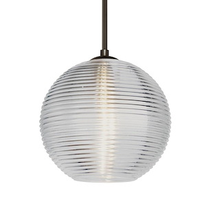 Kristall 8 - 1 Light Cord Pendant with Flat Canopy with Dome Canopy In Contemporary Style-9 Inches Tall and 10 Inches Wide - 1294179