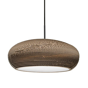 Venus - 9W 1 LED Cord Pendant-120 Inches Maximum Drop and 17.75 Inches Wide - 1344737