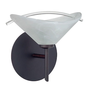 Hoppi - 1 Light Mini Wall Sconce In Contemporary Style-6.5 Inches Tall and 7.5 Inches Wide - 1294202