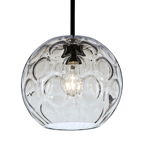 Bombay - 1 Light Stem Pendant-120 Inches Maximum Drop and 9.8 Inches Wide - 1344765