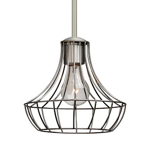 Spezza 7 - 1 Light Stem Pendant In Industrial Style-7.25 Inches Tall and 8 Inches Wide - 1294288