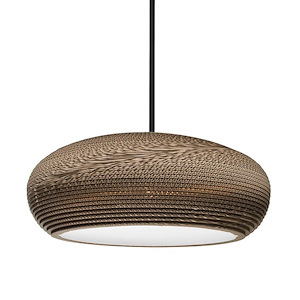 Venus - 9W 1 LED Stem Pendant-120 Inches Maximum Drop and 17.75 Inches Wide - 1344783