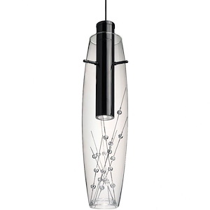 Willow - 3W 1 LED Fixed-Connect Pendant-120 Inches Maximum Drop and 3.5 Inches Wide - 1344791