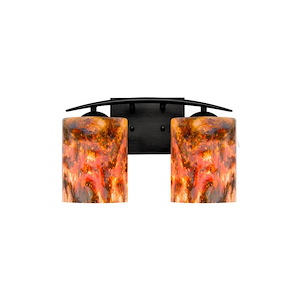 Lava - 18W 2 LED Bath Vanity-8.5 Inches Tall and 13 Inches Wide - 1344809