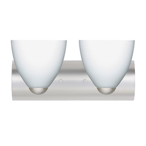 Sasha II-Two Light Bath Vanity-14.5 Inches Wide by 7.13 Inches High - 404178