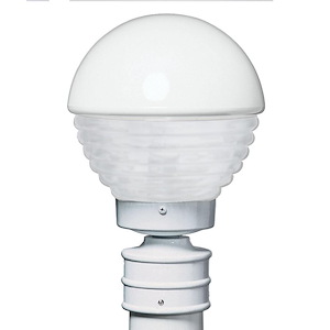 Costaluz 3061 Series-One Light Outdoor Post Mount-8.5 Inches Wide by 12.5 Inches High - 424242