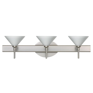 Kona-Three Light Bath Vanity-22.5 Inches Wide by 5.75 Inches High - 404215