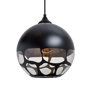 Rocky - 1 Light Outdoor Pendant-120 Inches Maximum Drop and 10 Inches Wide - 1344861