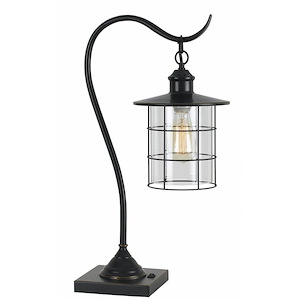 Silverton - 1 Light Desk Lamp-25 Inches Tall and 13.25 Inches Wide - 1329393