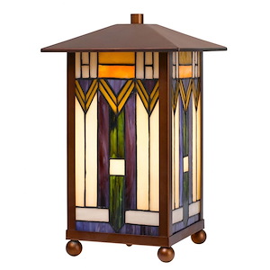 Tiffany - 1 Light Accent Lamp-14 Inches Tall and 8.5 Inches Wide - 1329402
