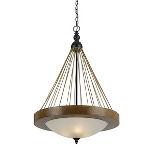 Monticello-Three Light Pendant-32 Inches High - 427676