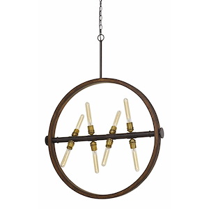 Teramo - 8 Light Chandelier-43.63 Inches Tall and 33 Inches Wide - 1329485