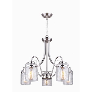 Arden - 5 Light Chandelier-23.5 Inches Tall and 25.25 Inches Wide - 1330650