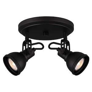 Polo - 2 Light Flush/Wall Mount-7 Inches Tall and 5 Inches Wide - 1330687