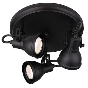 Polo - 3 Light Flush/Wall Mount-7 Inches Tall and 5 Inches Wide - 1330689