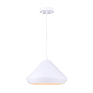 Byck - 1 Light Pendant-9.5 Inches Tall and 12.75 Inches Wide - 1267150