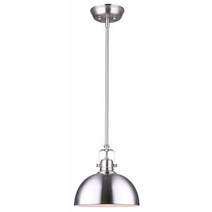 Polo - 1 Light Pendant-11.75 Inches Tall and 9 Inches Wide - 1330920