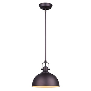 Polo - 1 Light Pendant In Modern Style-11.75 Inches Tall and 9 Inches Wide - 1330921