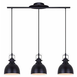 Polo - 3 Light Pendant In Shabby Chic Style-58.25 Inches Tall and 6.25 Inches Wide - 1330960