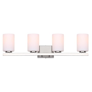 JAE - 4 Light Bath Vanity-8 Inches Tall and 30.75 Inches Wide - 1267191