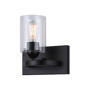 Hampton - 1 Light Bath Vanity-8.25 Inches Tall and 8.5 Inches Wide - 1267203