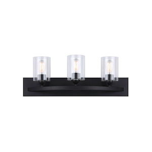 Hampton - 3 Light Bath Vanity-8.5 Inches Tall and 24 Inches Wide - 1267205