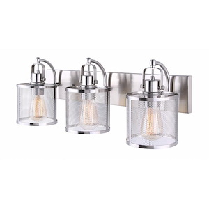 Beckett - 3 Light Bath Vanity In Modern Style-9.25 Inches Tall and 7.5 Inches Wide - 1331164