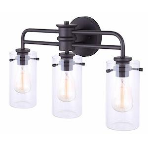 Albany - 3 Light Bath Vanity-13.25 Inches Tall and 6.5 Inches Wide - 1331171