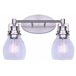 Carson - 2 Light Bath Vanity-10.25 Inches Tall and 7.25 Inches Wide - 1331178