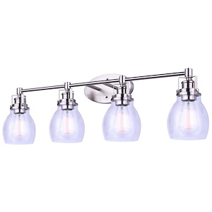 Carson - 4 Light Bath Vanity-10.25 Inches Tall and 7.25 Inches Wide - 1331180