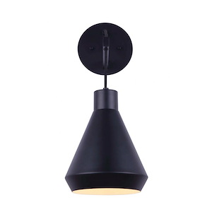 Byck - 1 Light Wall Mount-17.75 Inches Tall and 10.5 Inches Wide - 1331197