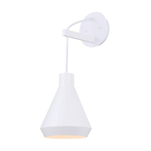 Byck - 1 Light Wall Sconce-17.75 Inches Tall and 7 Inches Wide - 1267207