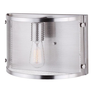 Beckett - 1 Light Wall Sconce-7 Inches Tall and 11 Inches Wide - 1331228
