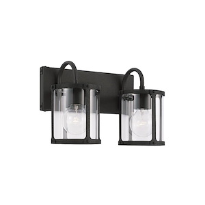 Brennen - 2 Light Bath Vanity In Urban/Industrial Style-9.5 Inches Tall and 14.75 Inches Wide - 1117105