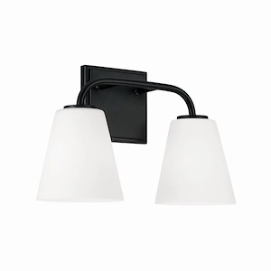 Brody - 2 Light Bath Vanity In Minimalist Style-9 Inches Tall and 14.5 Inches Wide - 1287732