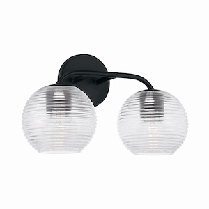 Dolan - 2 Light Bath Vanity In Minimalist Style-9.5 Inches Tall and 15.5 Inches Wide - 1287694