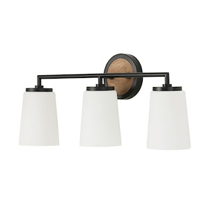Jonah - 3 Light Bath Vanity In Contemporary Style-10.25 Inches Tall and 23.5 Inches Wide - 1326720