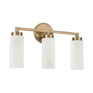 Alyssa - 3 Light Bath Vanity In Minimalistic Style-11.5 Inches Tall and 19 Inches Wide - 1326631