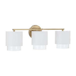 Weller - 3 Light Bath Vanity-8.25 Inches Tall and 24.25 Inches Wide - 1341957