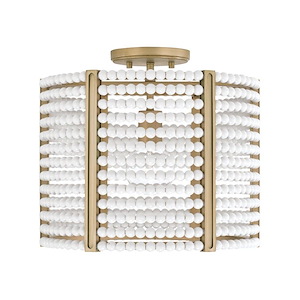 Brynn - 1 Light Semi-Flush Mount In Transitional Style-14.25 Inches Tall and 14.25 Inches Wide - 1117136