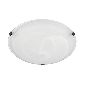 3 Light Flush Mount - in Transitional style - 16 high by 4.5 wide - 1221715